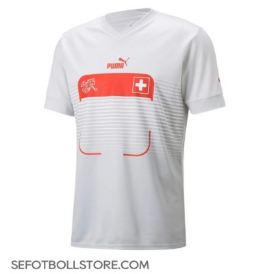 Schweiz Breel Embolo #7 Replika Bortatröja VM 2022 Kortärmad